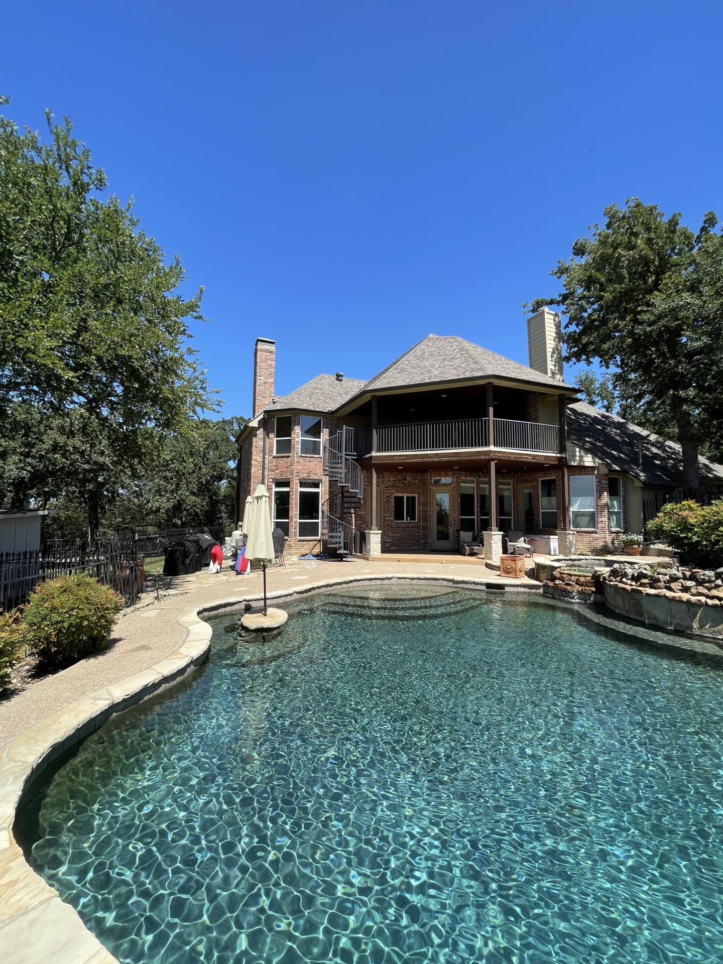 Before: Unused backyard space