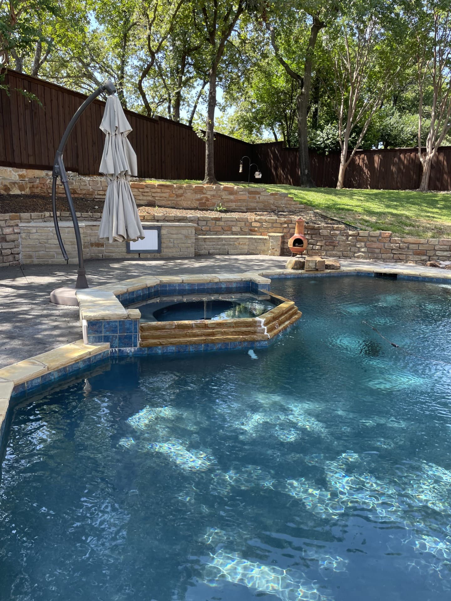 Luxury Hot Tub Renovation - Before